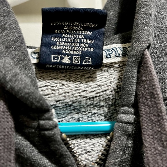 Pink VS RARE Live Pink Forever skull head💀 with studs sweatshirt with hoodie - Picture 15 of 16